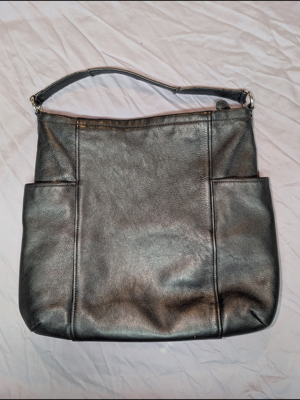 Coach Black Leather Hobo Bag - Picture 12 of 14
